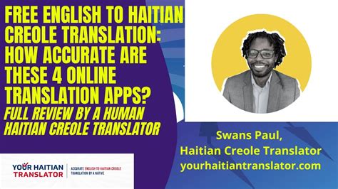 best haitian creole translator